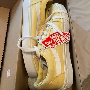 Brand new Yellow Vans